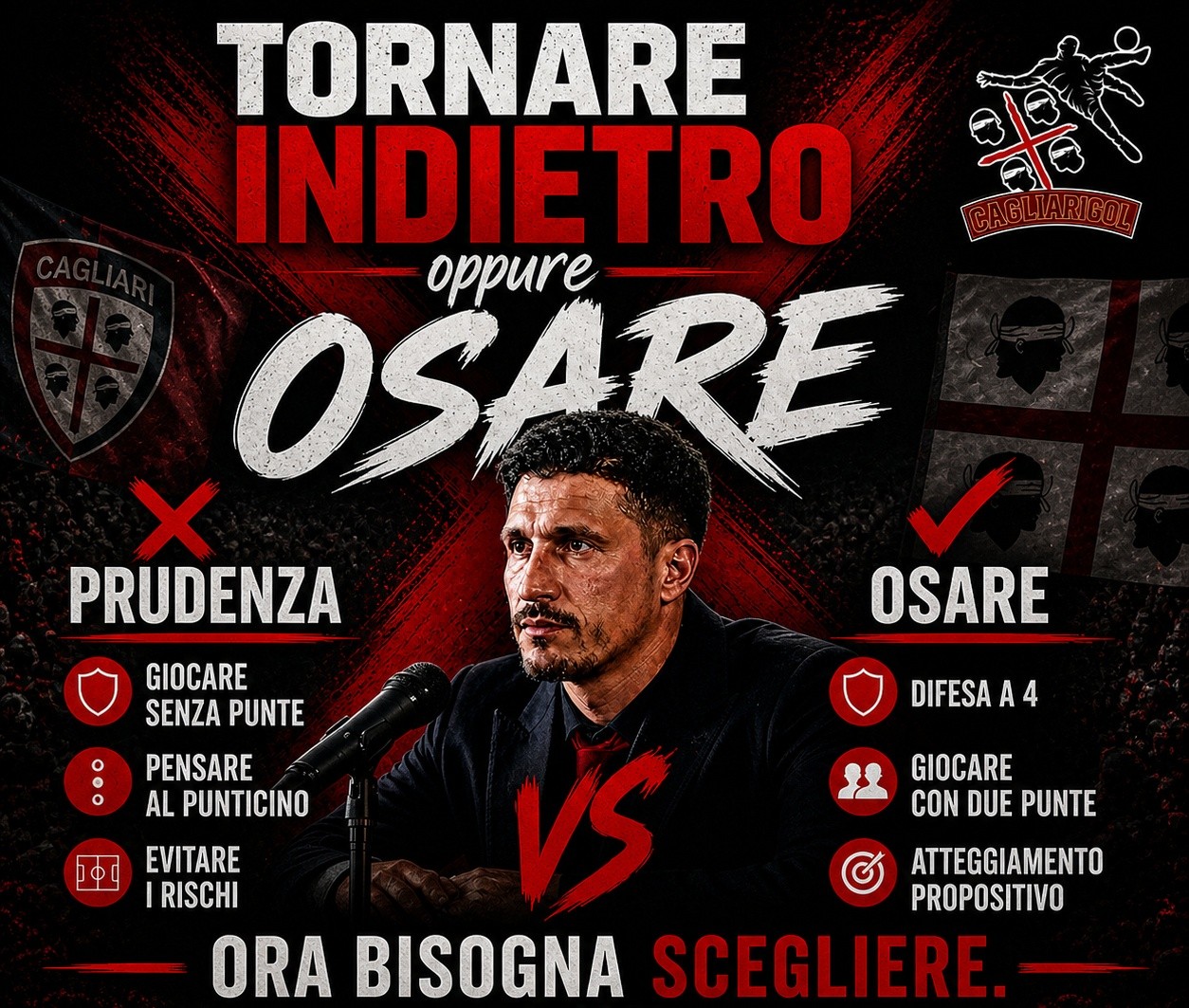 É il momento del coraggio. Il futuro è adesso!