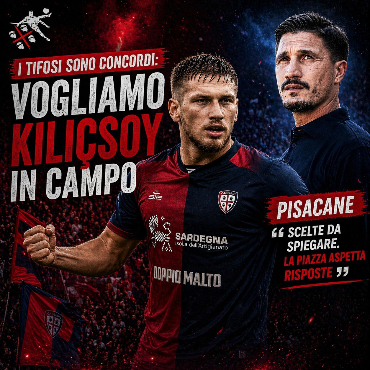 I tifosi sono concordi: vogliamo Kiliçsoy in campo