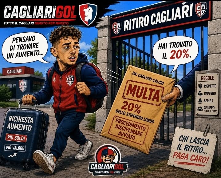 ESPOSITO, DOPO LA FUGA ARRIVA LA BEFFA: IL CAGLIARI PREPARA LA STANGATA