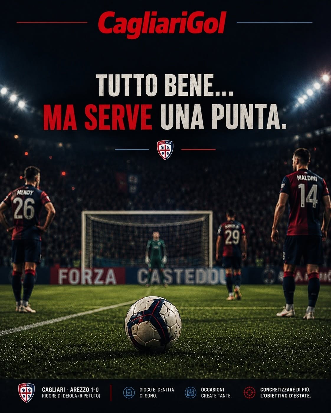Dopo Cagliari-Arezzo: che Cagliari sarà?